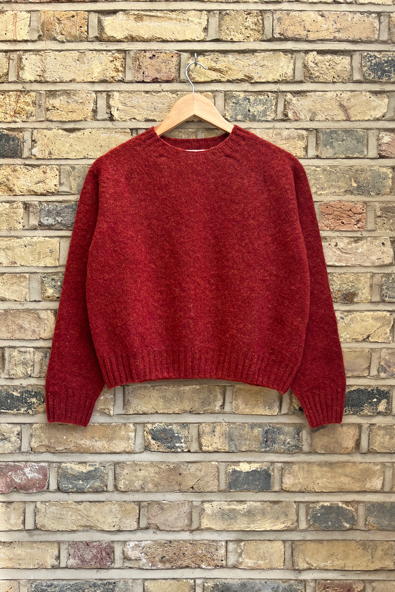 Ada Lambswool Sweater Red Madder