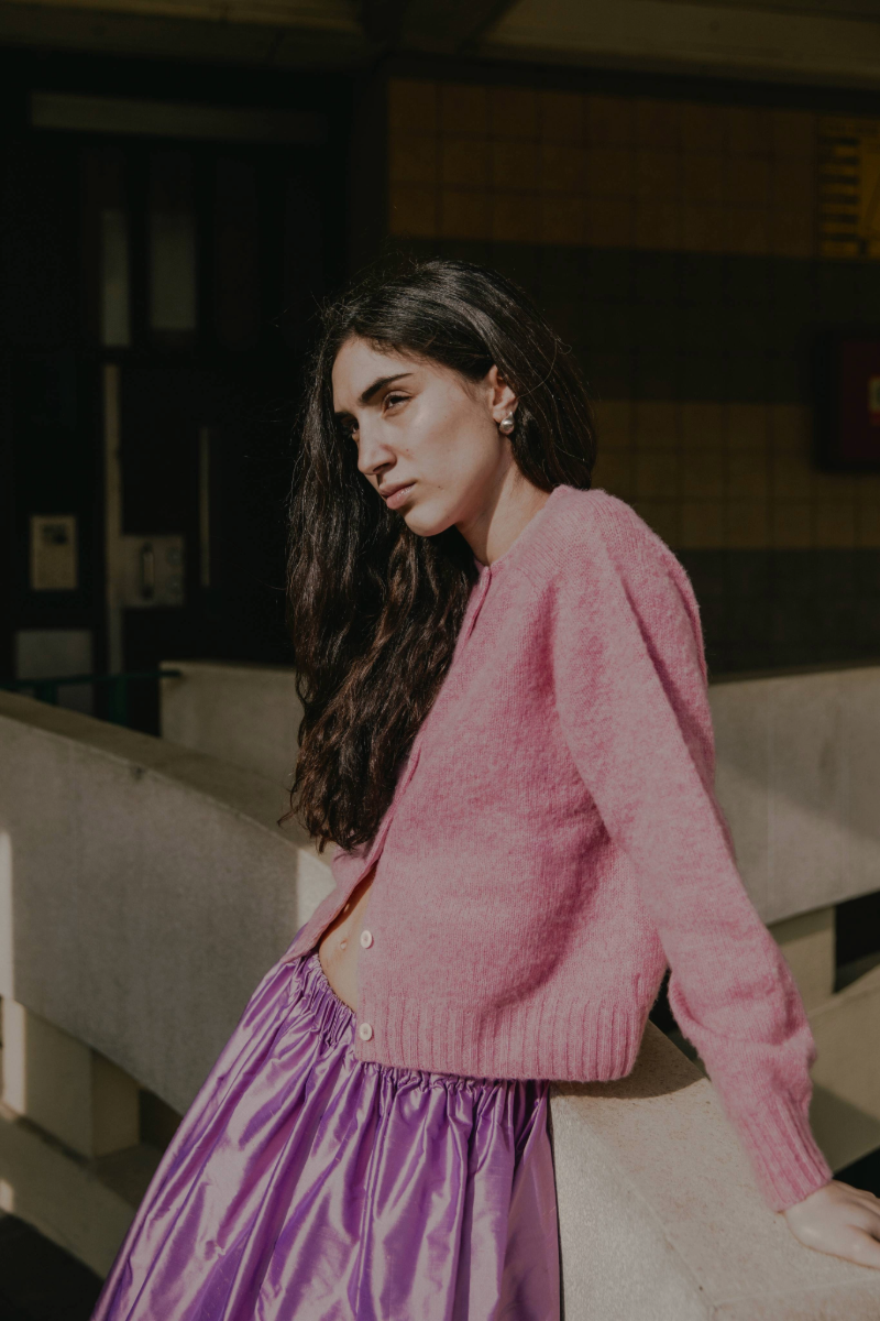 Ada Lambswool Sweater Pink