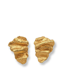 Artemis Wave Earrings Gold