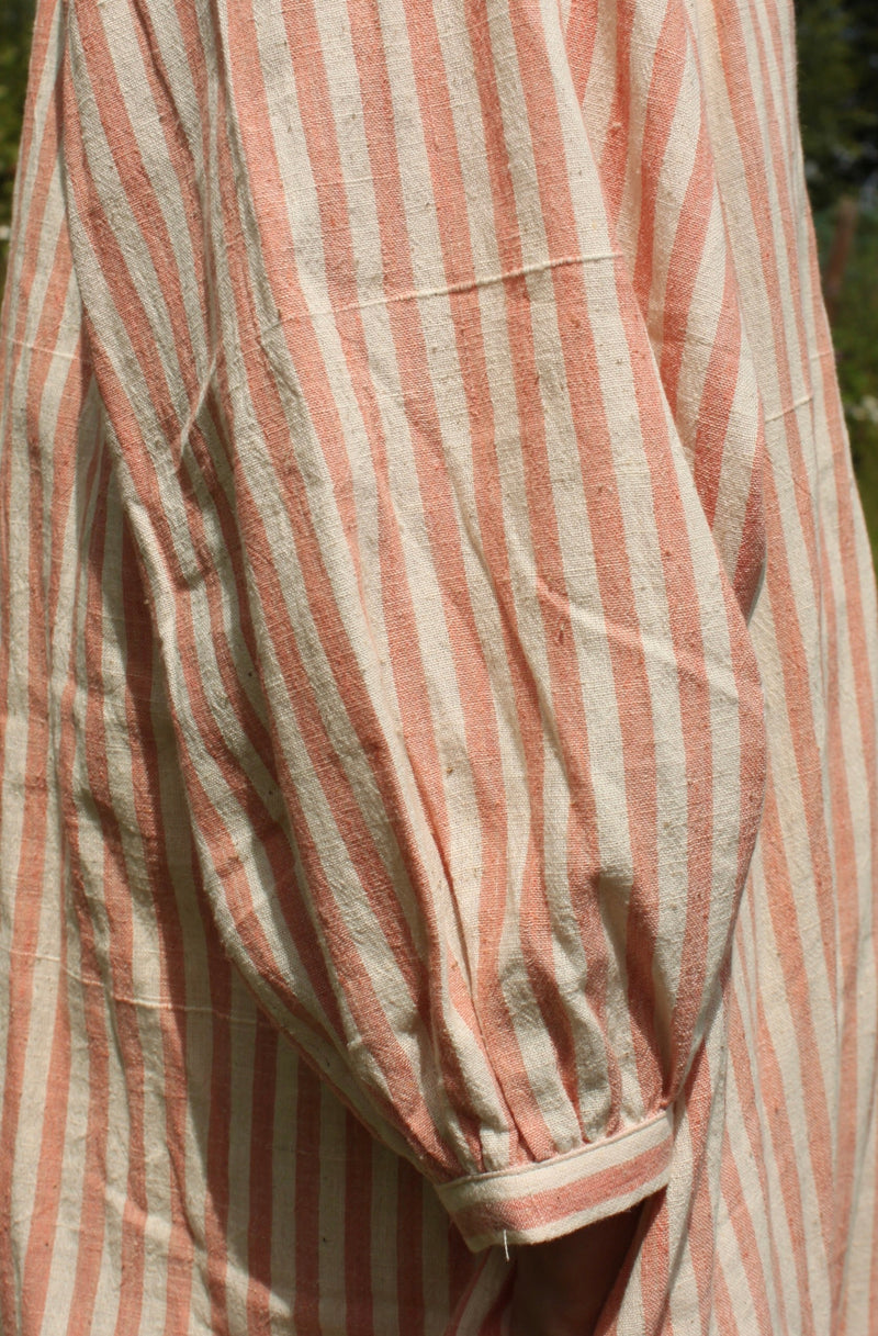 Grace Dress in pink stripe