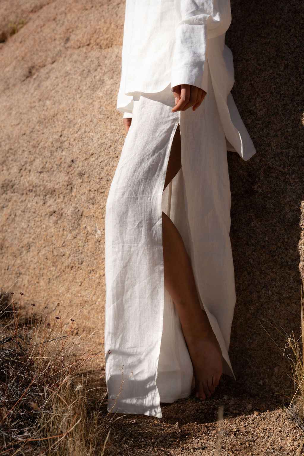 EVOLVE LINEN TROUSERS