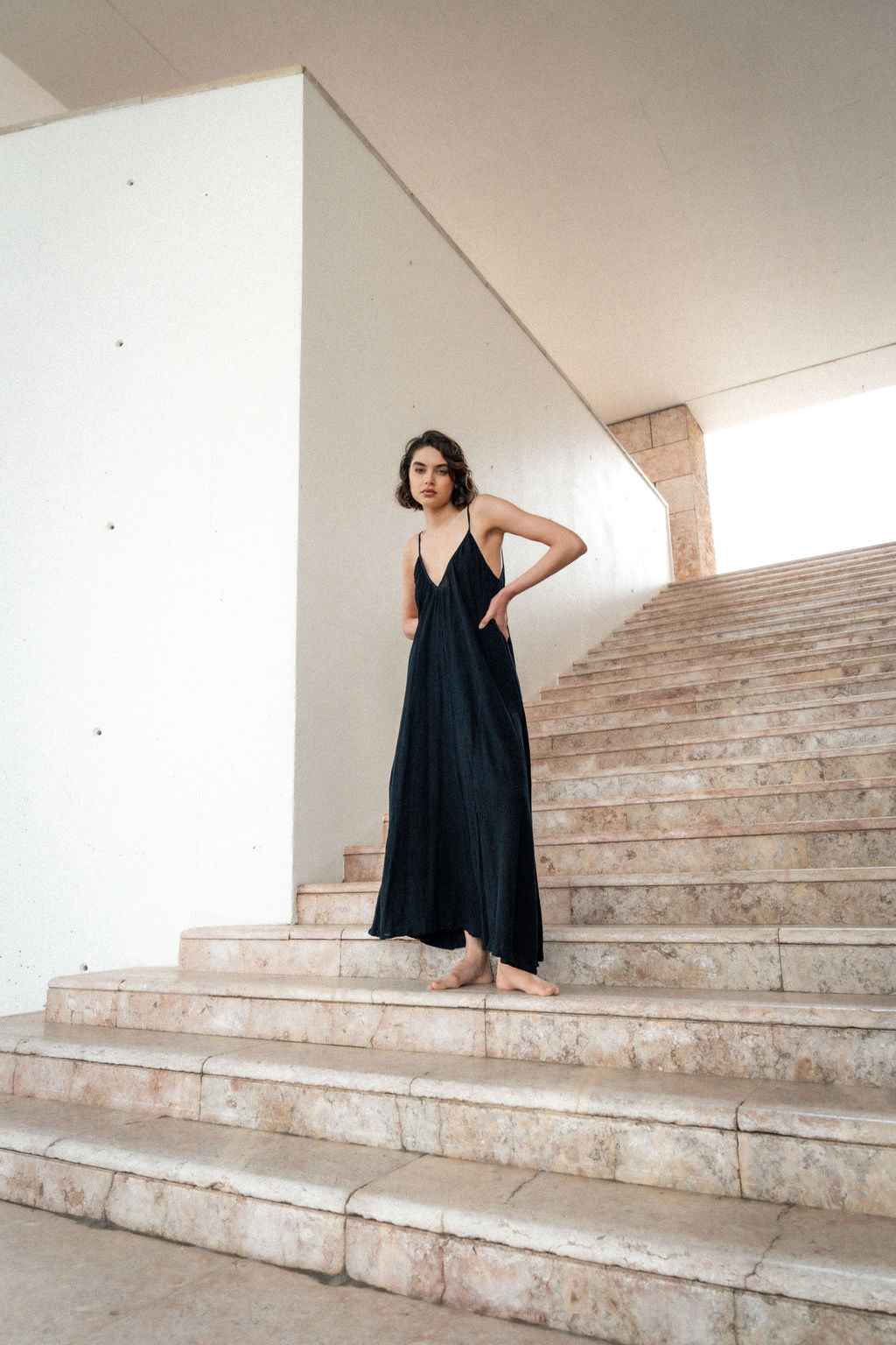 DULCE VIDA DRESS - BLACK