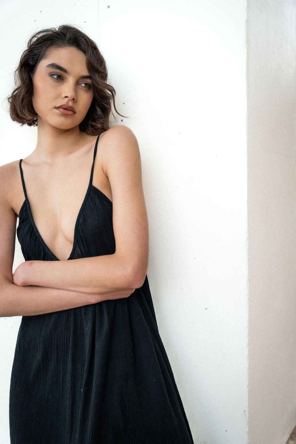 DULCE VIDA DRESS - BLACK