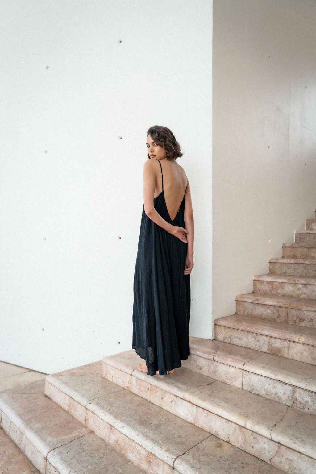 DULCE VIDA DRESS - BLACK