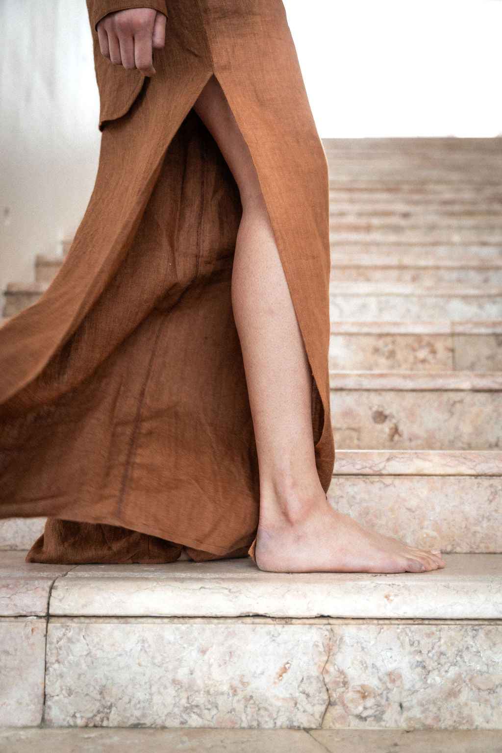 EVOLVE LINEN TROUSERS