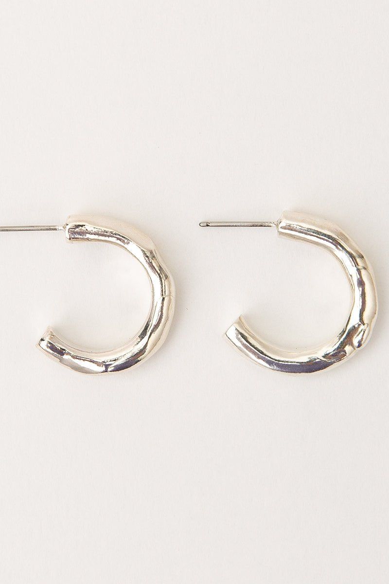 MARESIA HOOPS S SILVER
