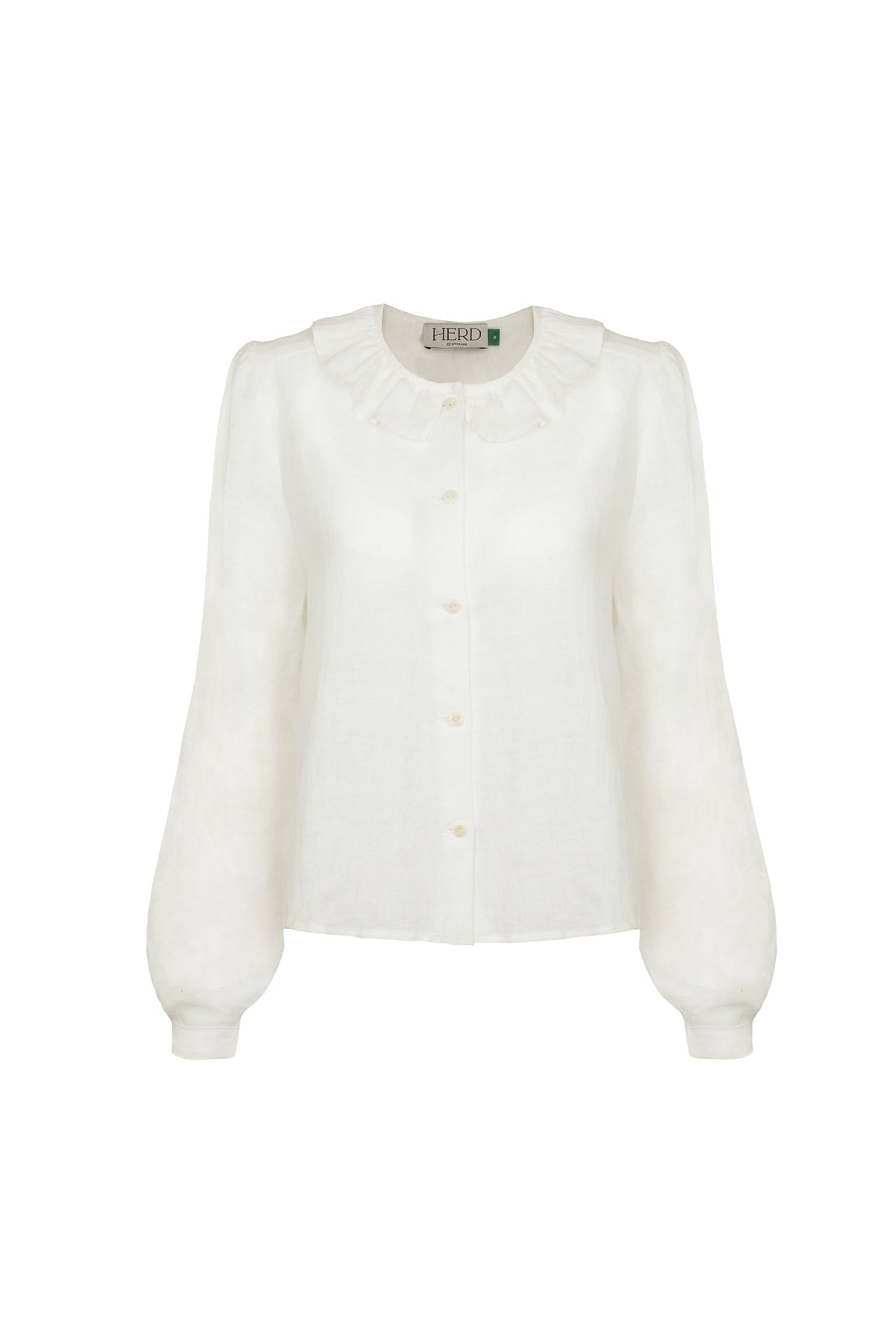 Bess Blouse in Milk