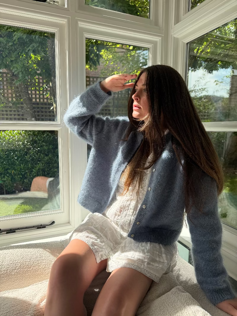 PRE-ORDER: Classic Cardigan - Soft Blue