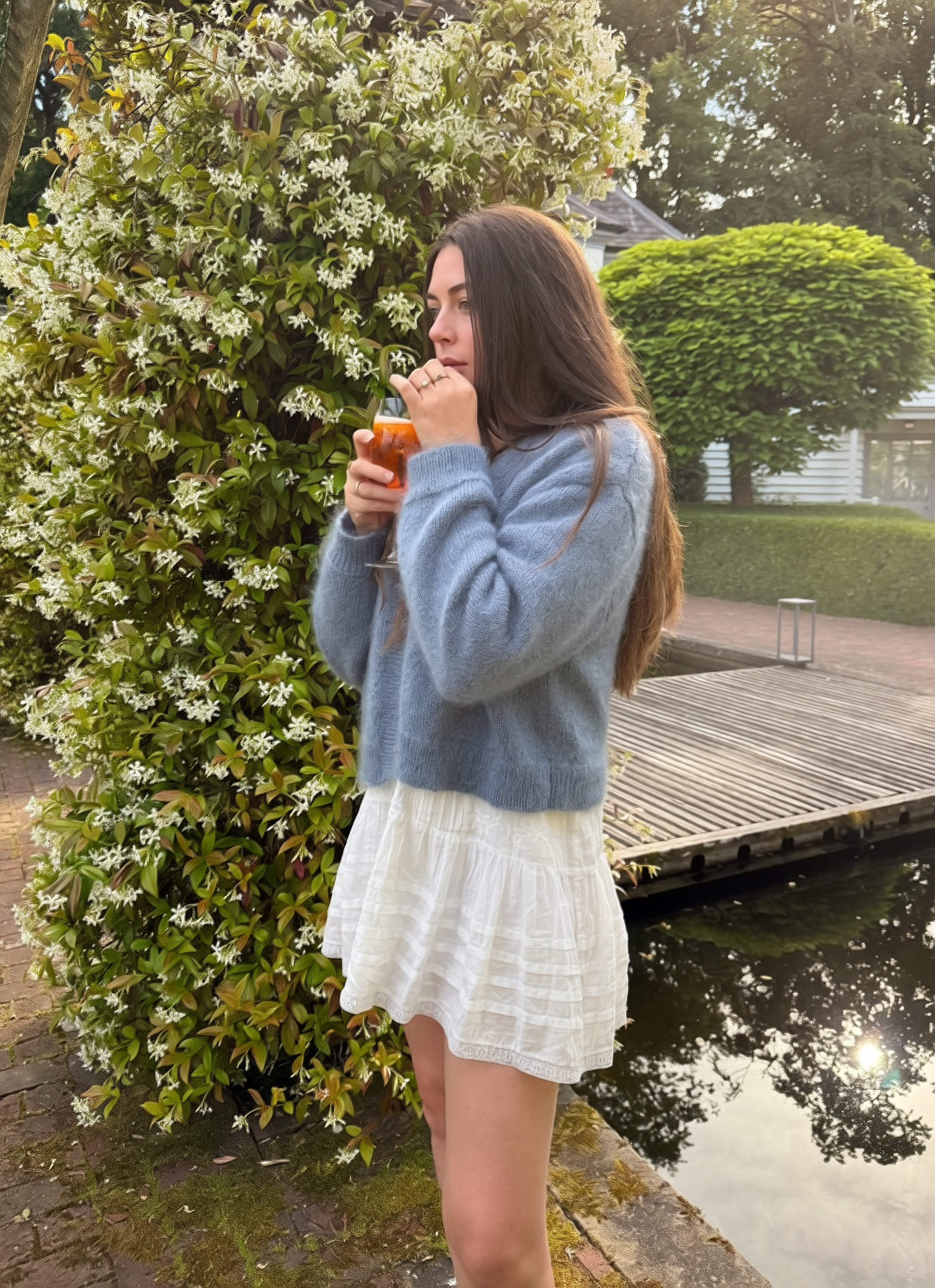 PRE-ORDER: Classic Cardigan - Soft Blue