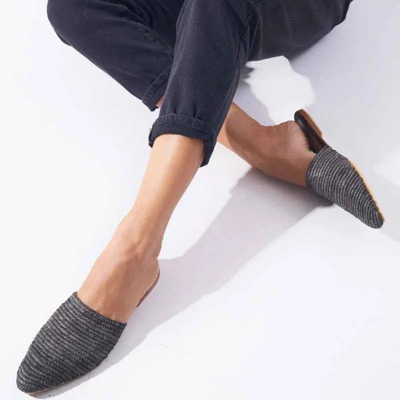Babouche Women's Slip-Ons Black
