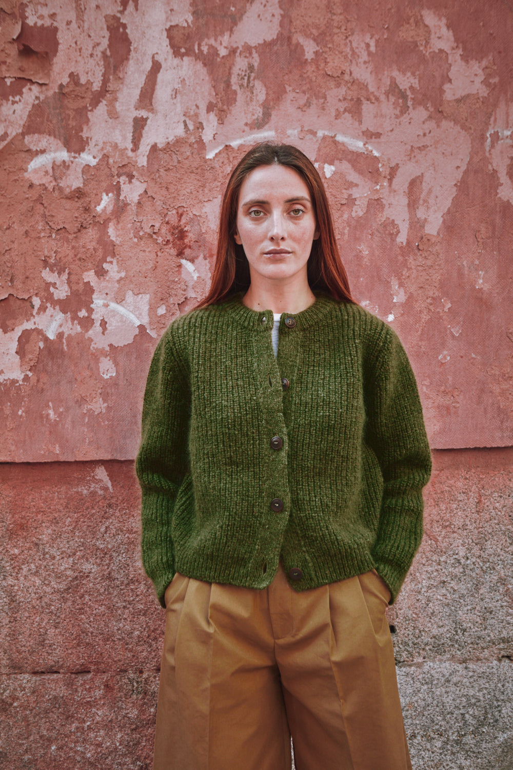 トップス ANTI VEGAN CARDIGAN VEGETABLE LAMB SUEDE ANTI VEGAN CARDIGAN VEGETABLE LAMB SUEDE Cardigans – Gather&See