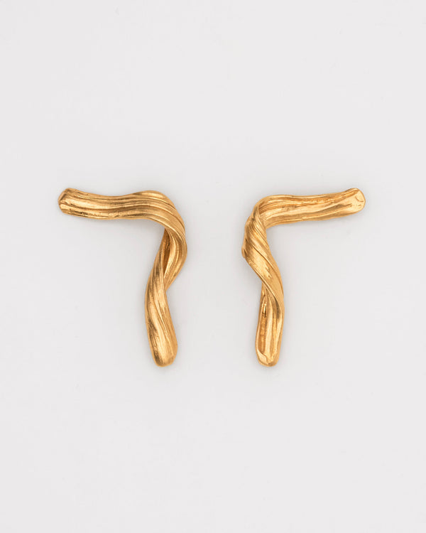 CUMARU EARRINGS GOLD