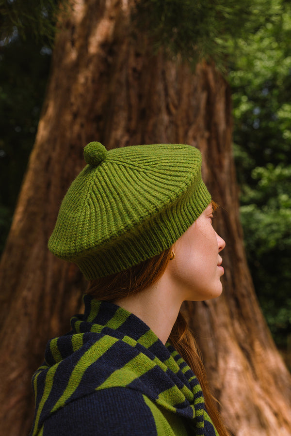 Bidbury Beret – Moss