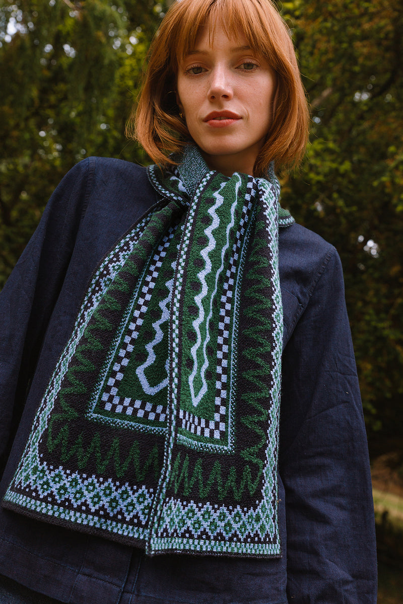 Blockley Scarf – Midnight
