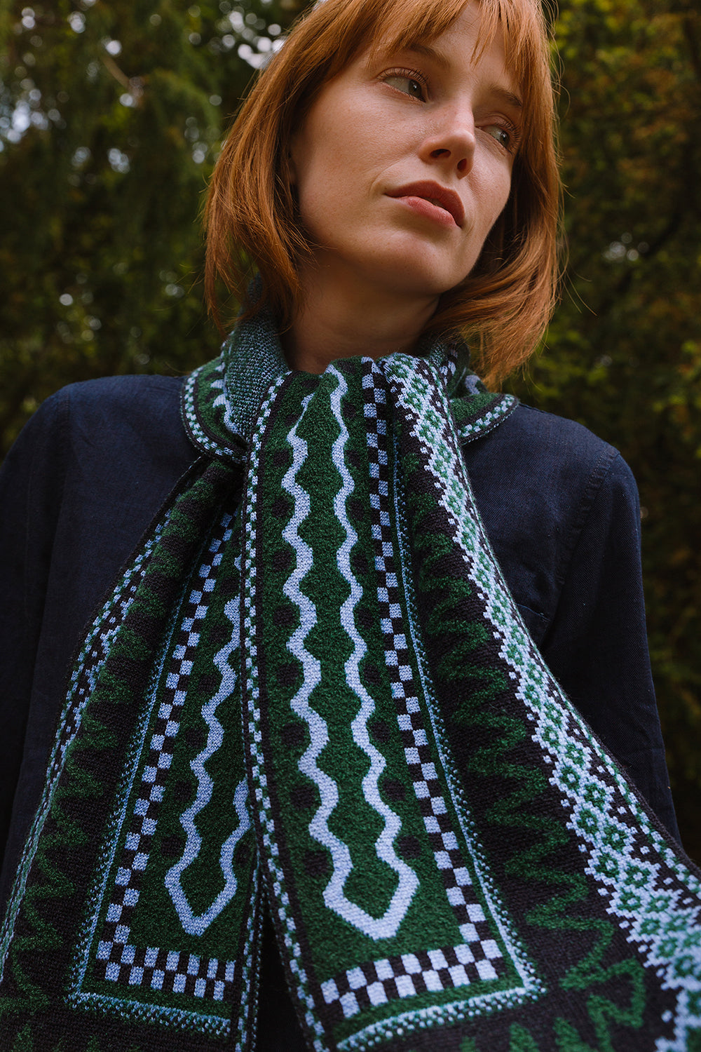 Blockley Scarf – Midnight