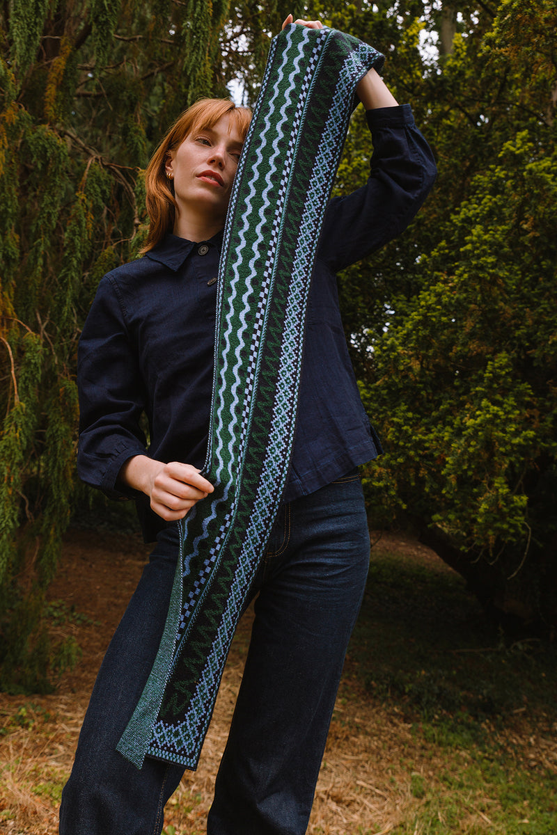 Blockley Scarf – Midnight