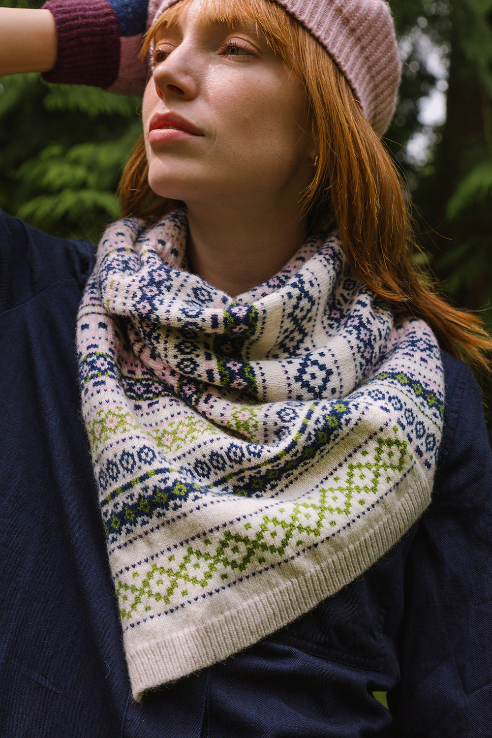 Foxcote Twisted Snood – Blossom