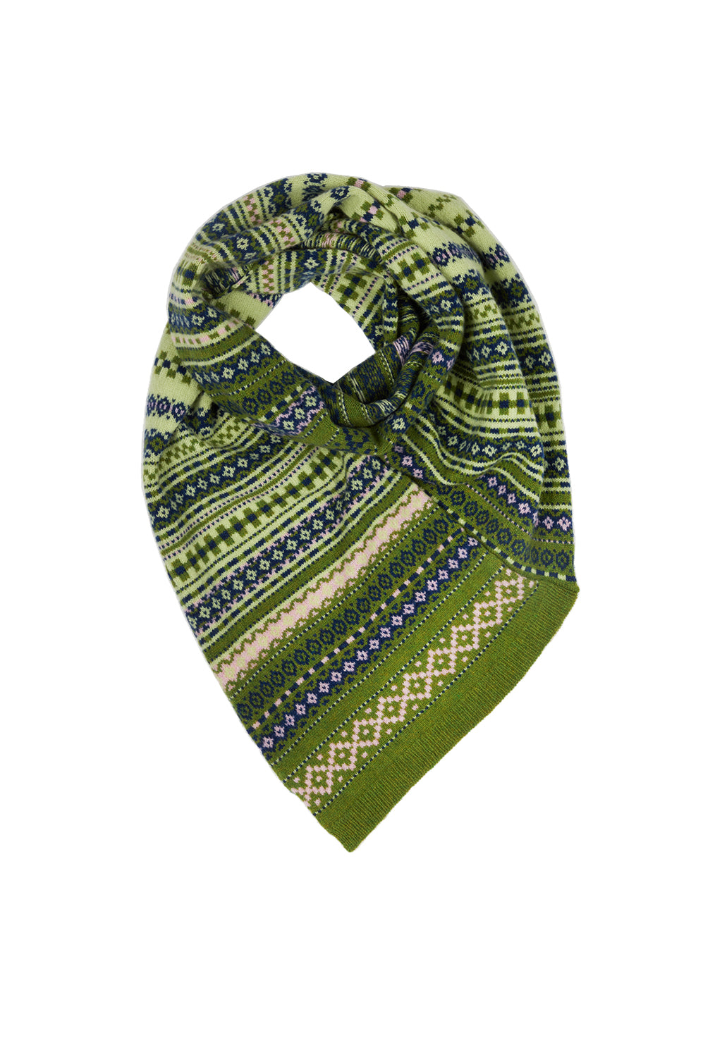 Foxcote Twisted Snood - Moss
