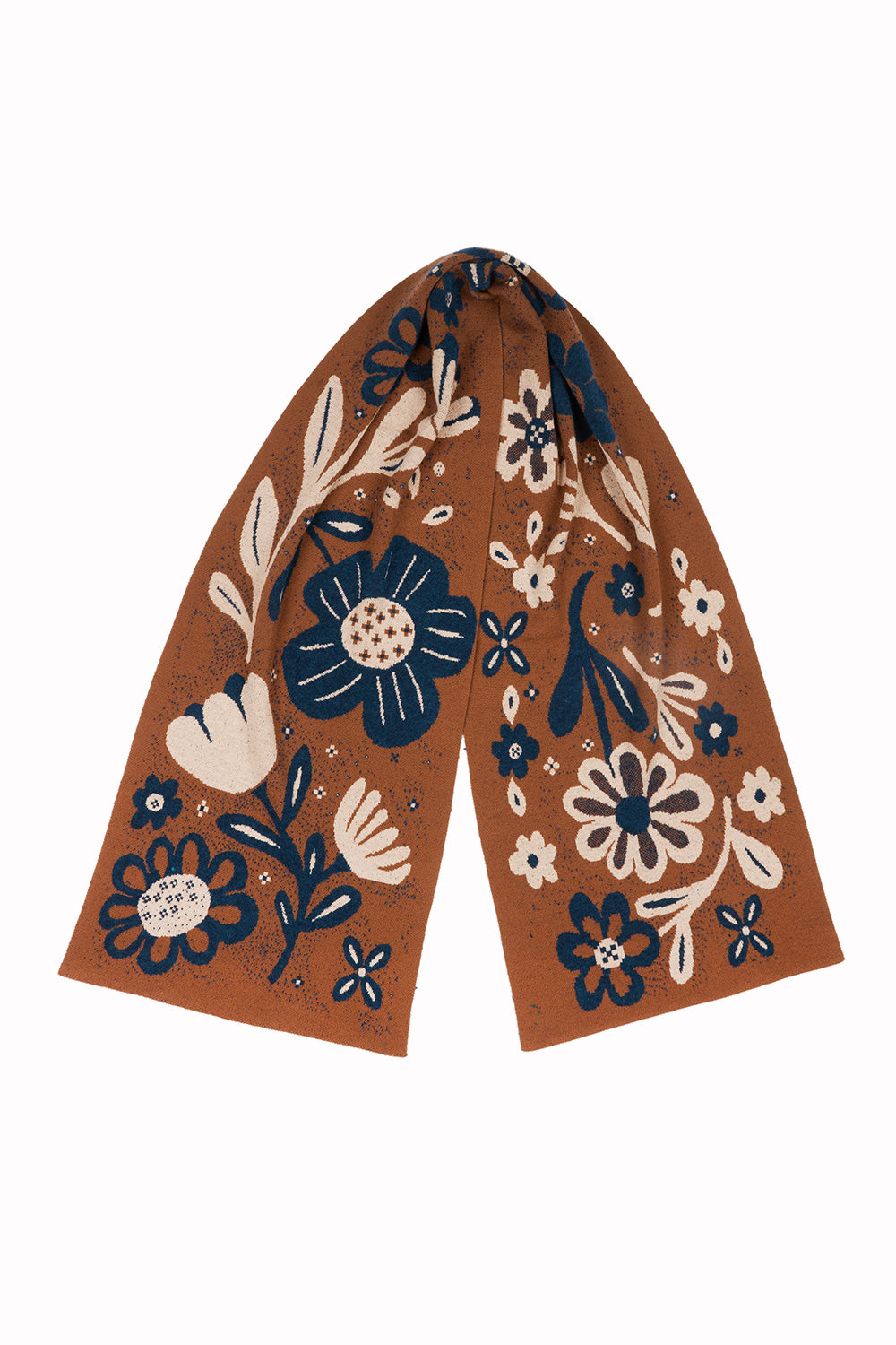 Hidcote Scarf -Tobacco