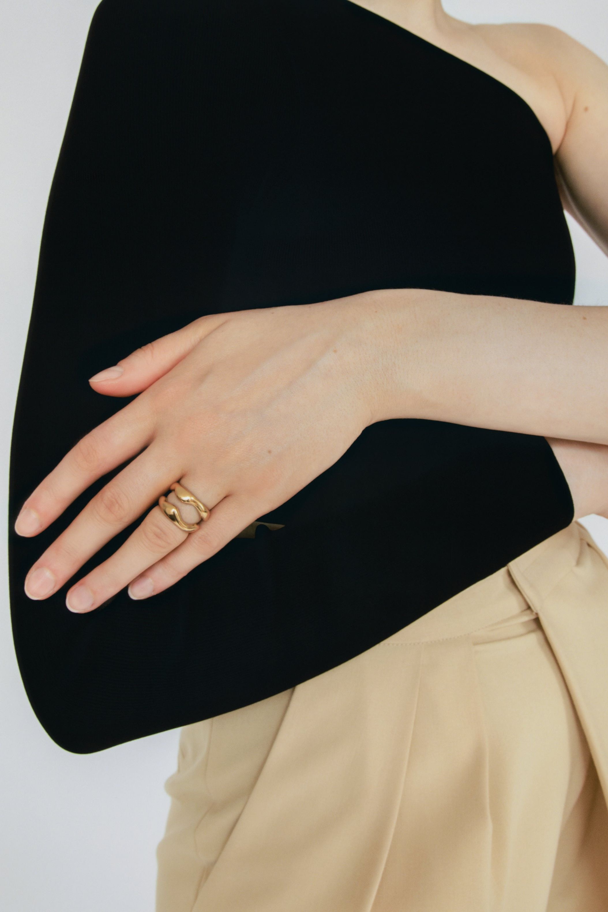 DUAS RING SILVER