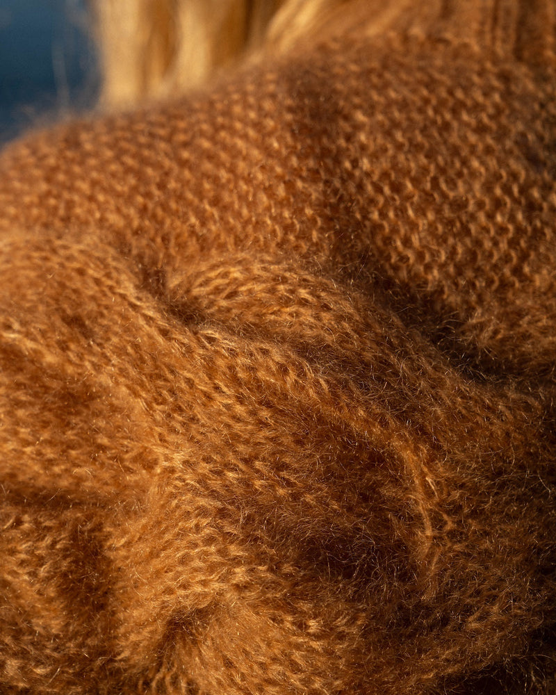 Jūra: Nutmeg Merino Wool Sweater