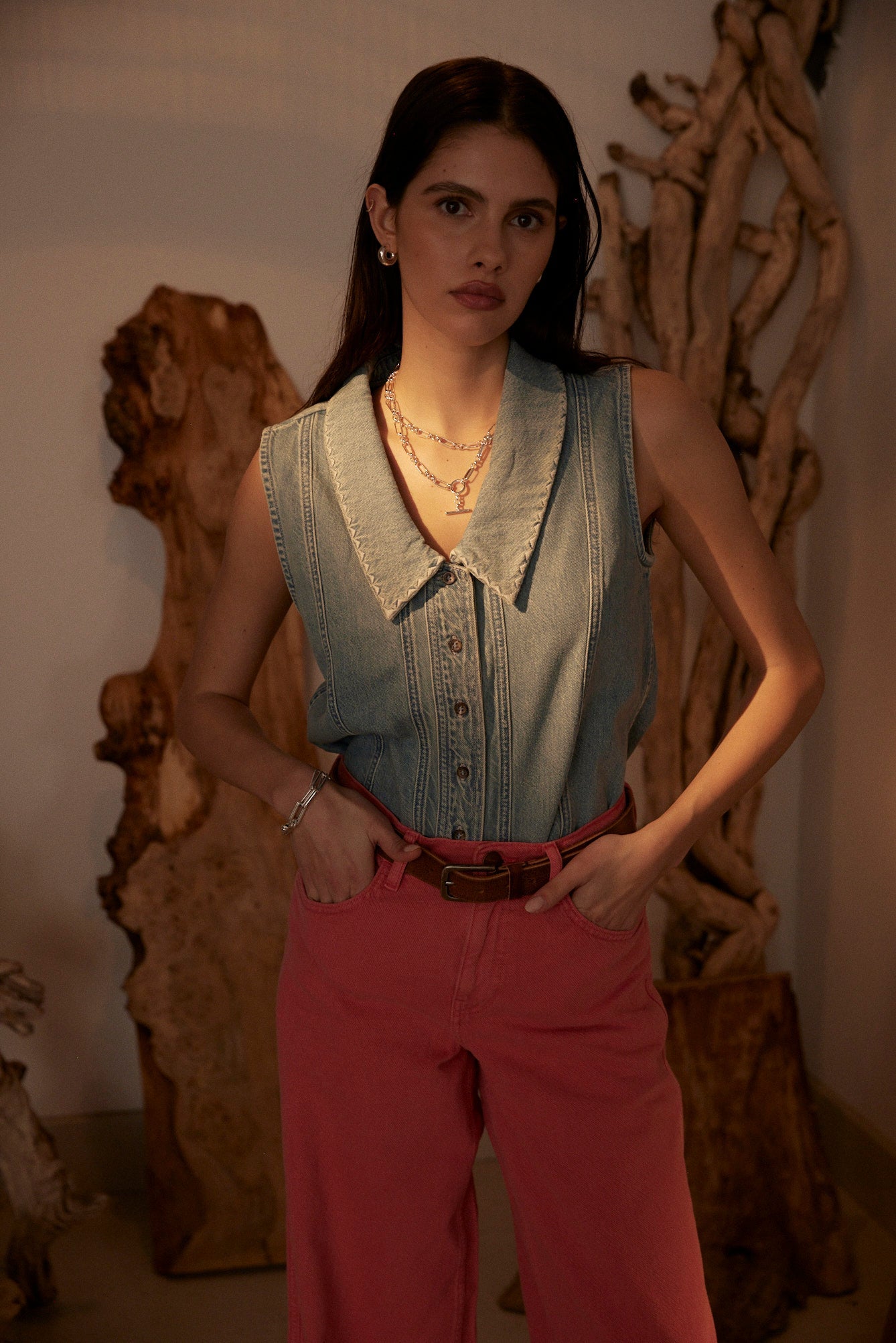 Tara Top in Sunfade - seventy + mochi