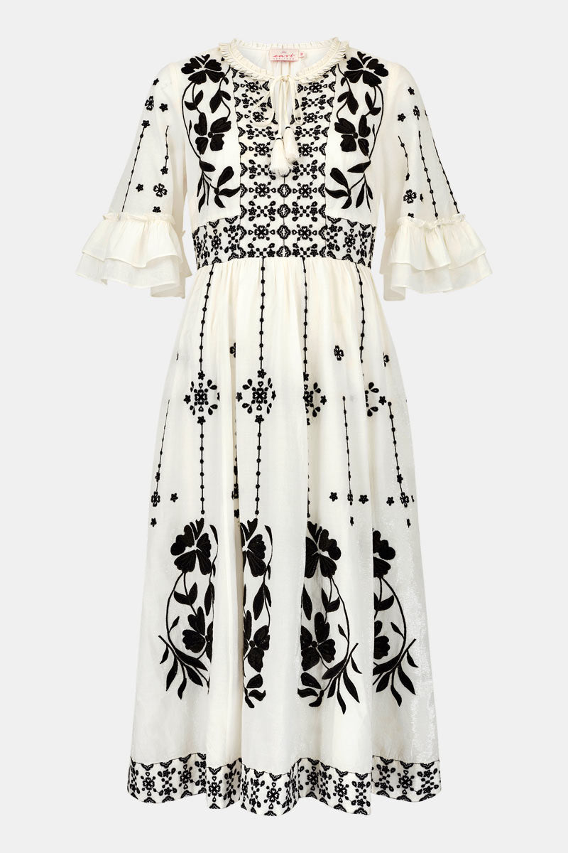 Manon Embroidered Dress