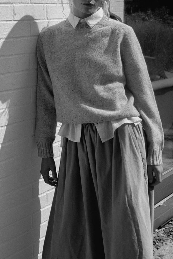 Tina Corduroy Midi Skirt Sea Mist
