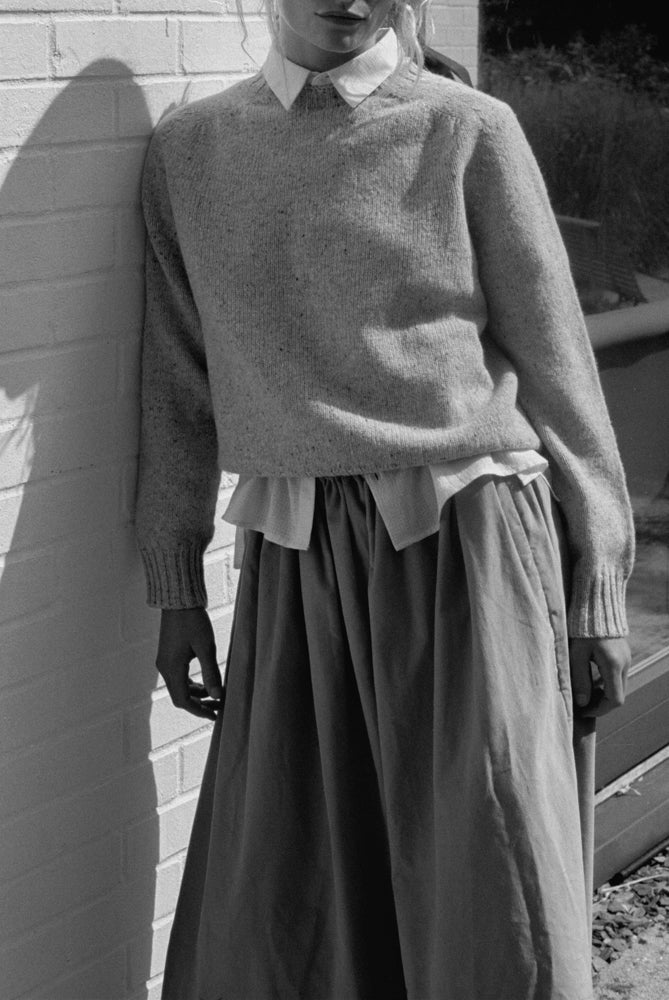 Tina Corduroy Midi Skirt Sea Mist