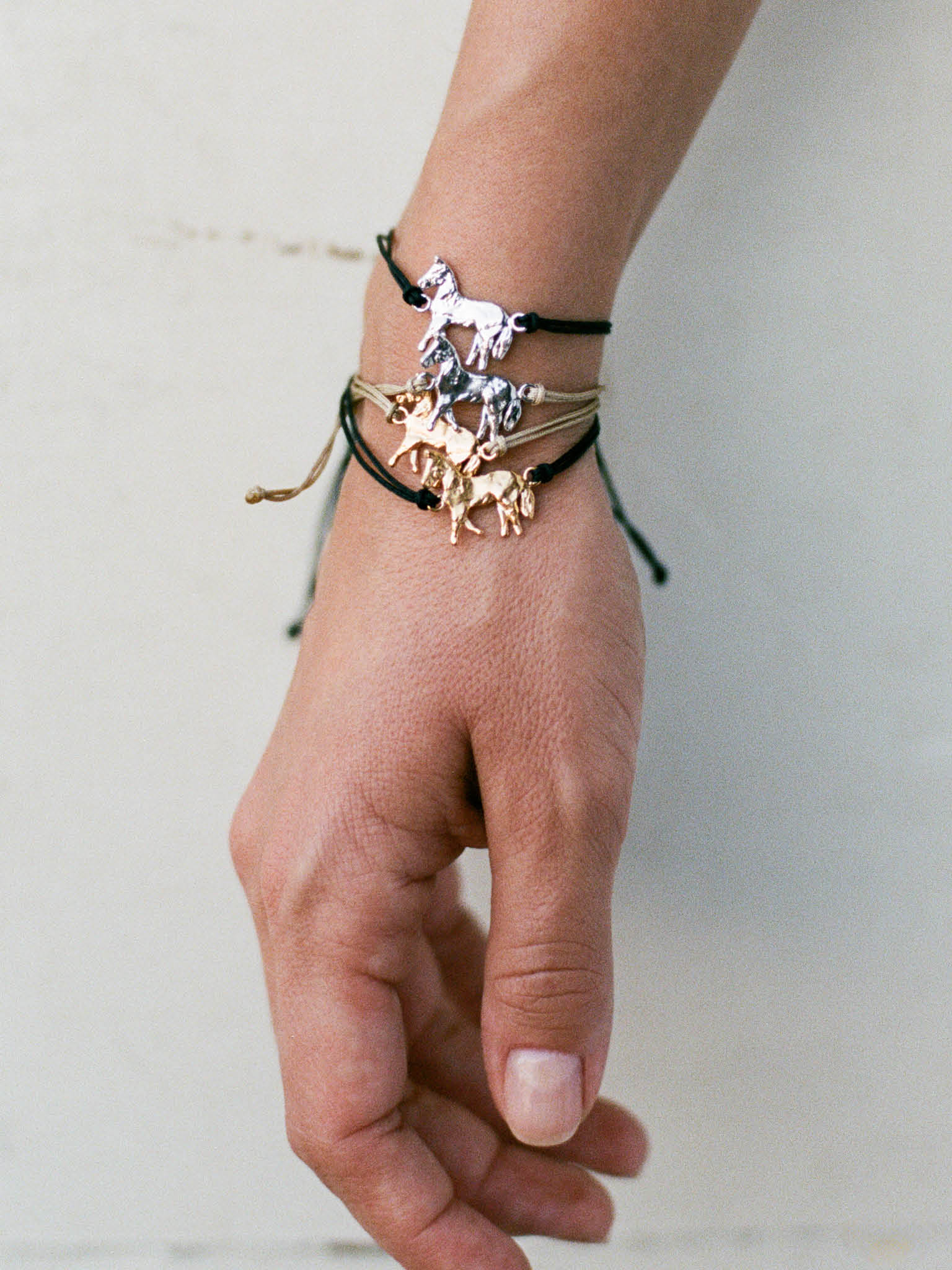 Horse Bracelet Silver