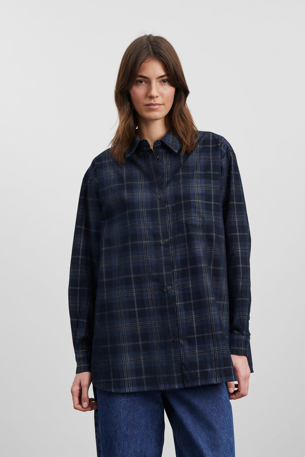 Edgar Shirt - Navy Check