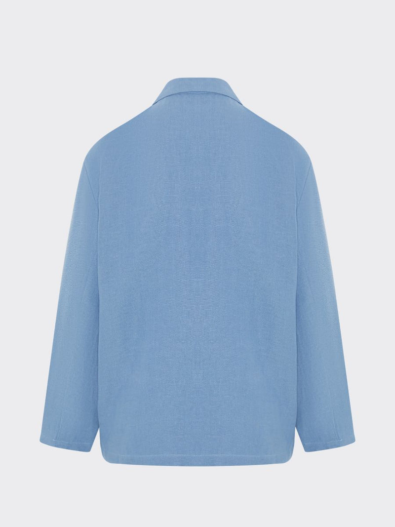 Women's Linen Suit in Blue | Sustainable | Fanfare