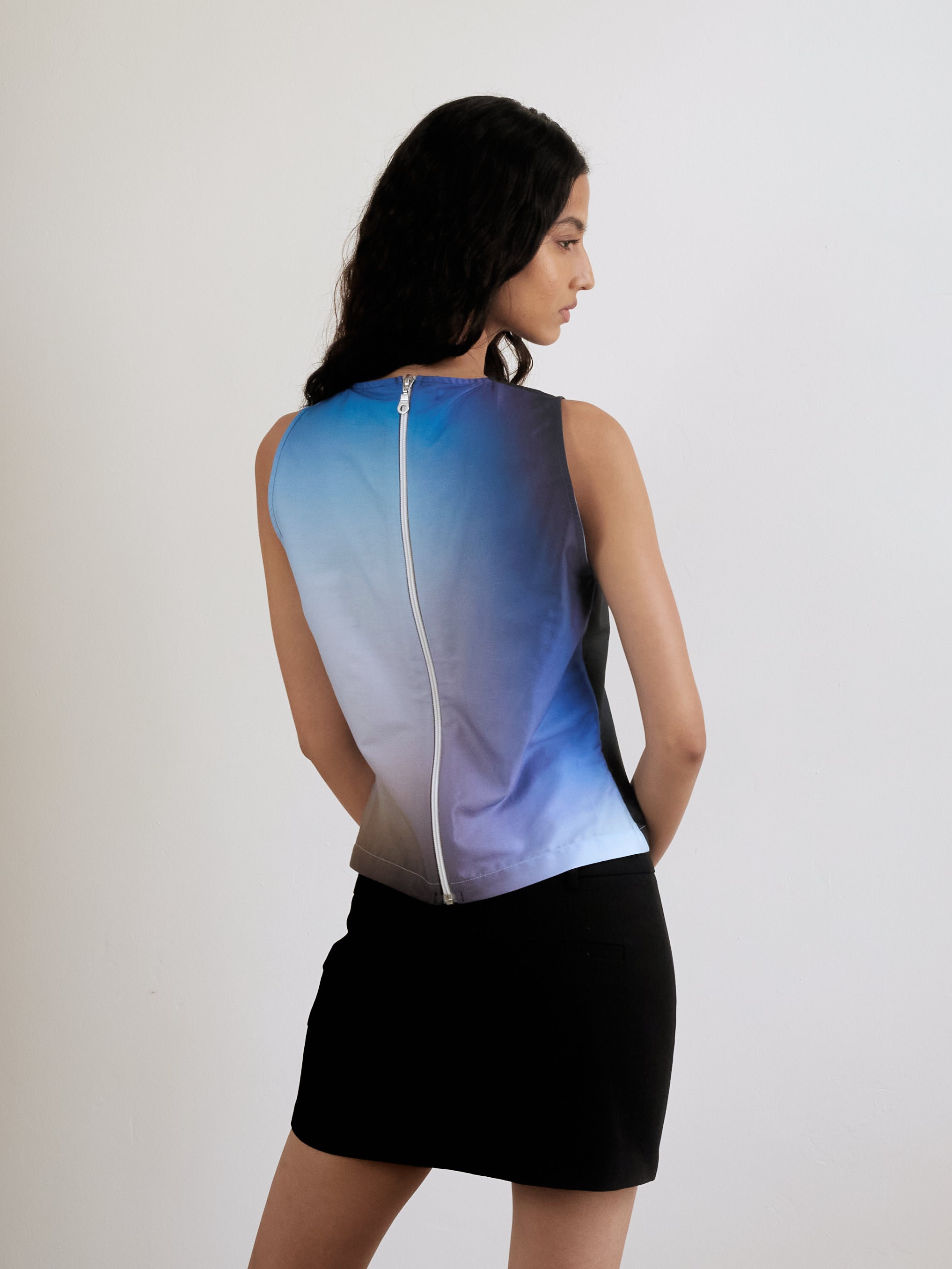 Prism Sleeveless Printed Top