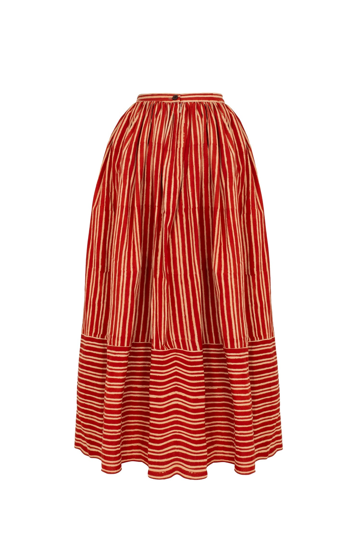 Pippin Skirt in Strawberry Stripe