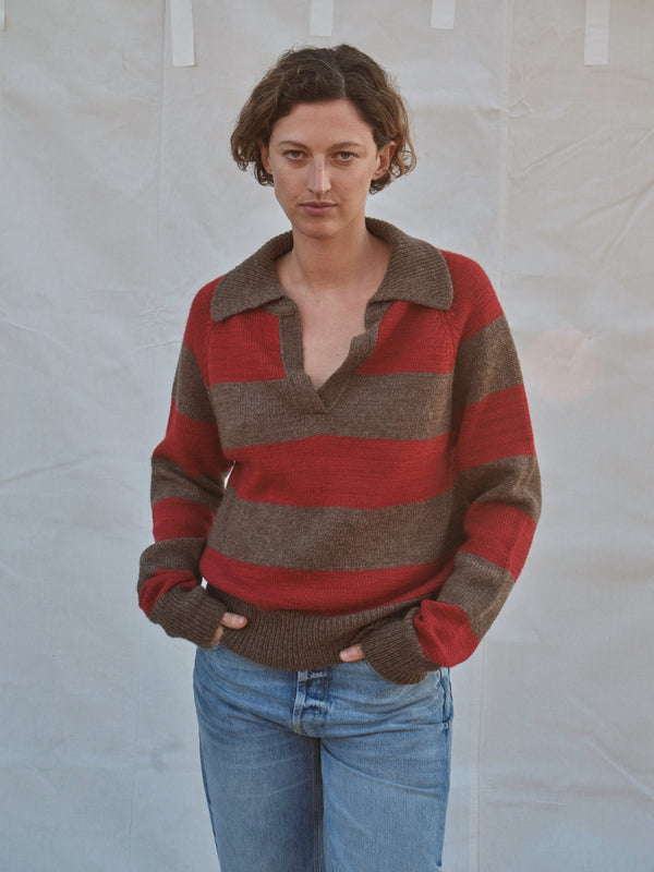 Pendle Jumper in Peat & Jam