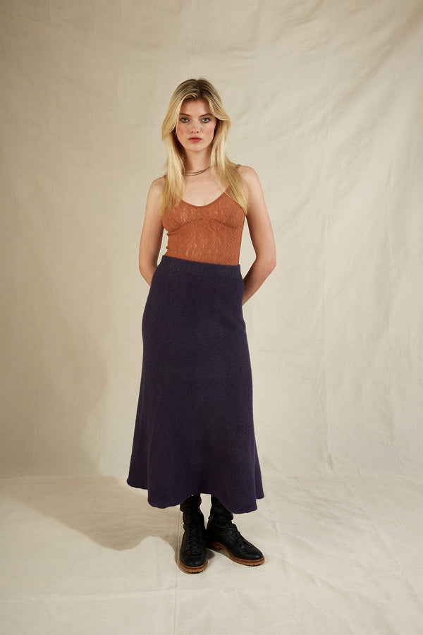 Carolyn Skirt in Damson