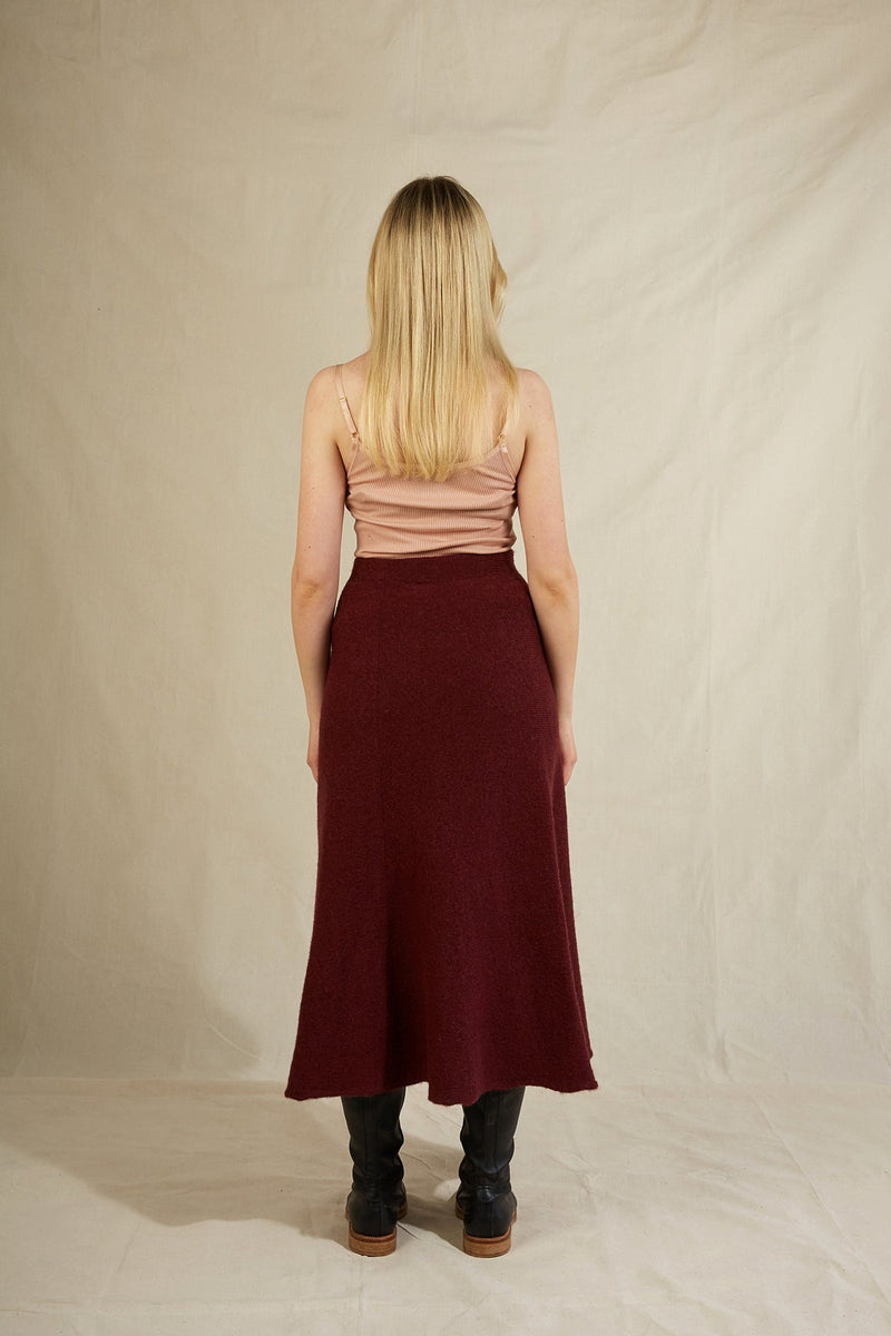 Carolyn Skirt in Plum