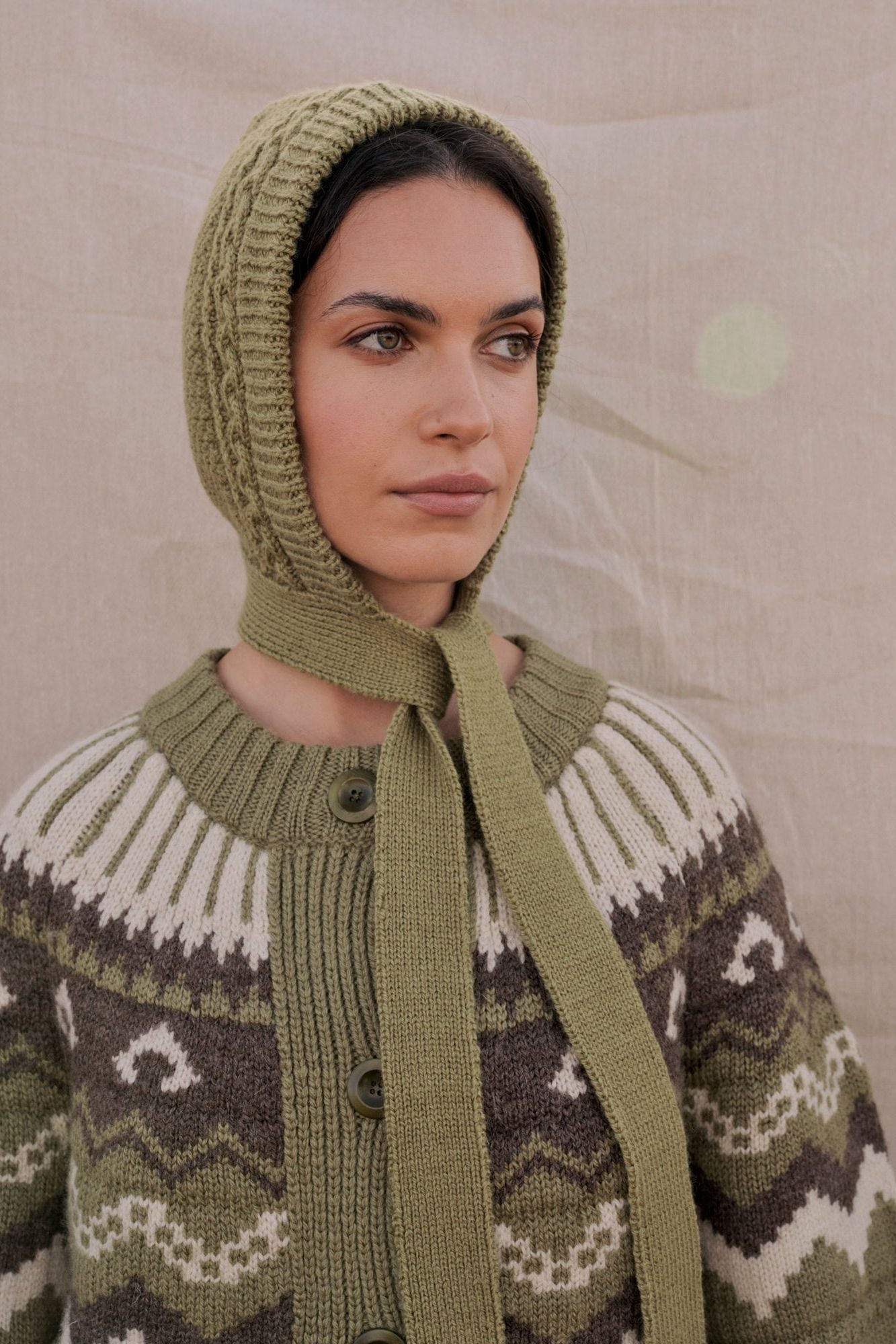 Whitby Bonnet in Moss