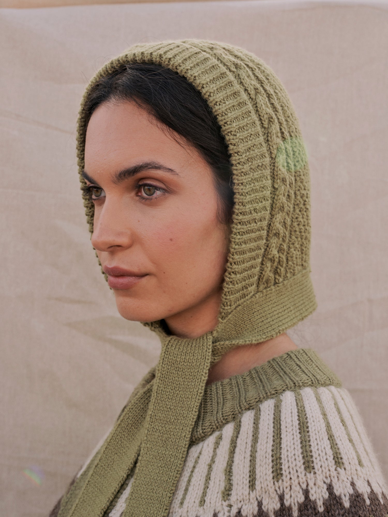 Whitby Bonnet in Moss