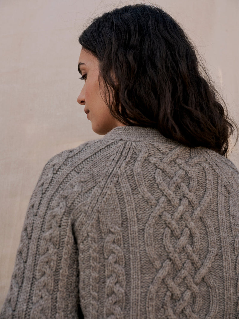 Whitby Cardigan in Slate