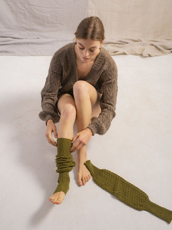 Leg Warmers in Forest