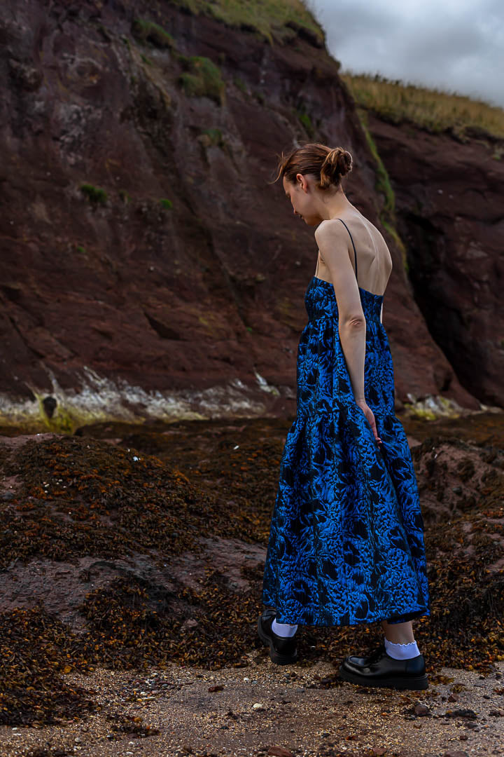 royal blue dress