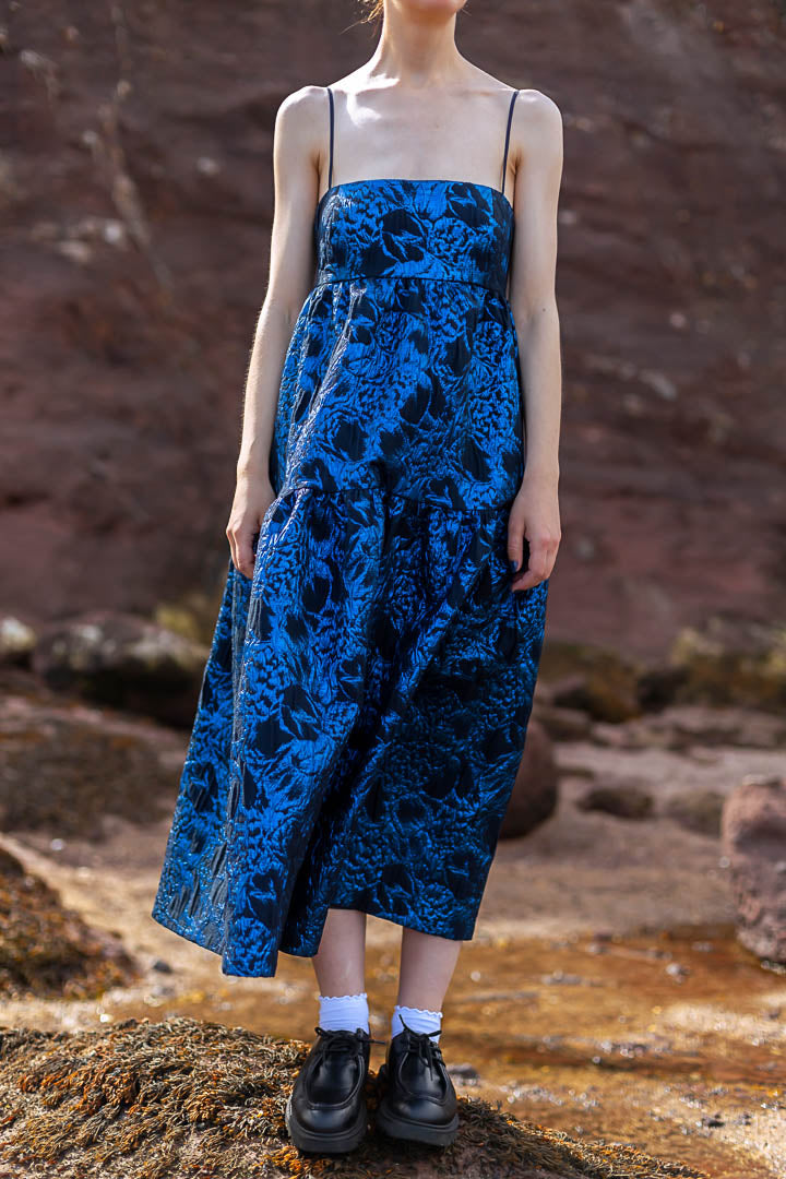 princess dress in blue