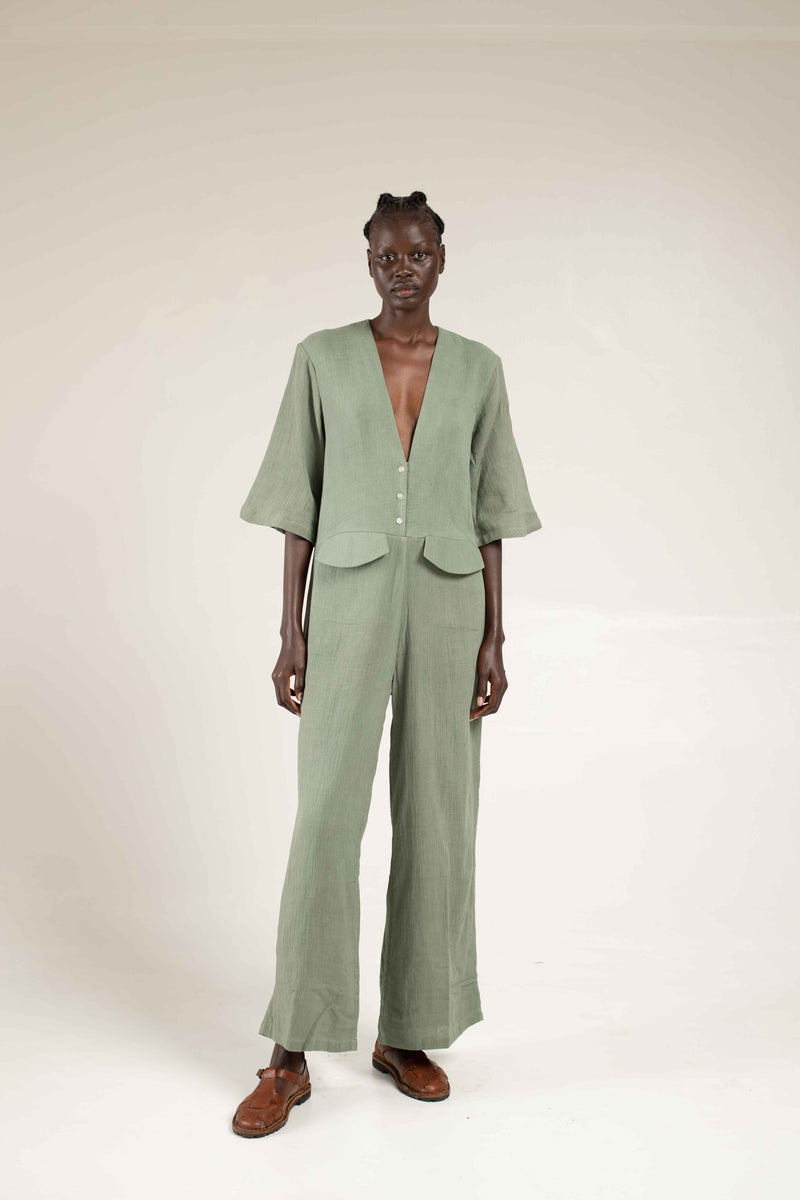 Jumpsuit Moss