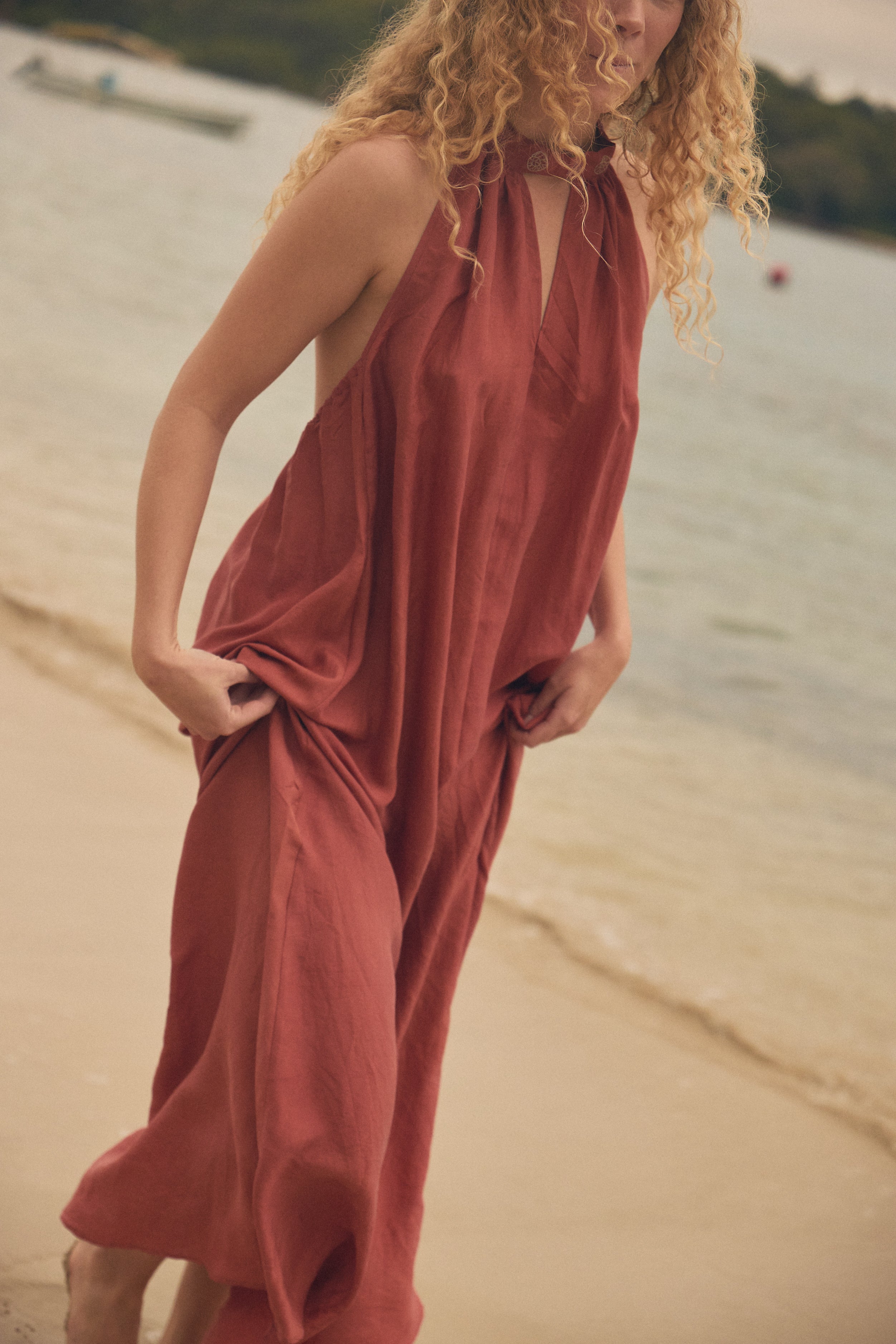 Halter neck dress - Sun