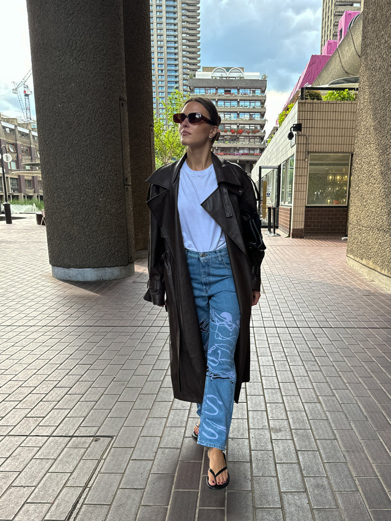 Moss Movement Jeans in Blue Denim