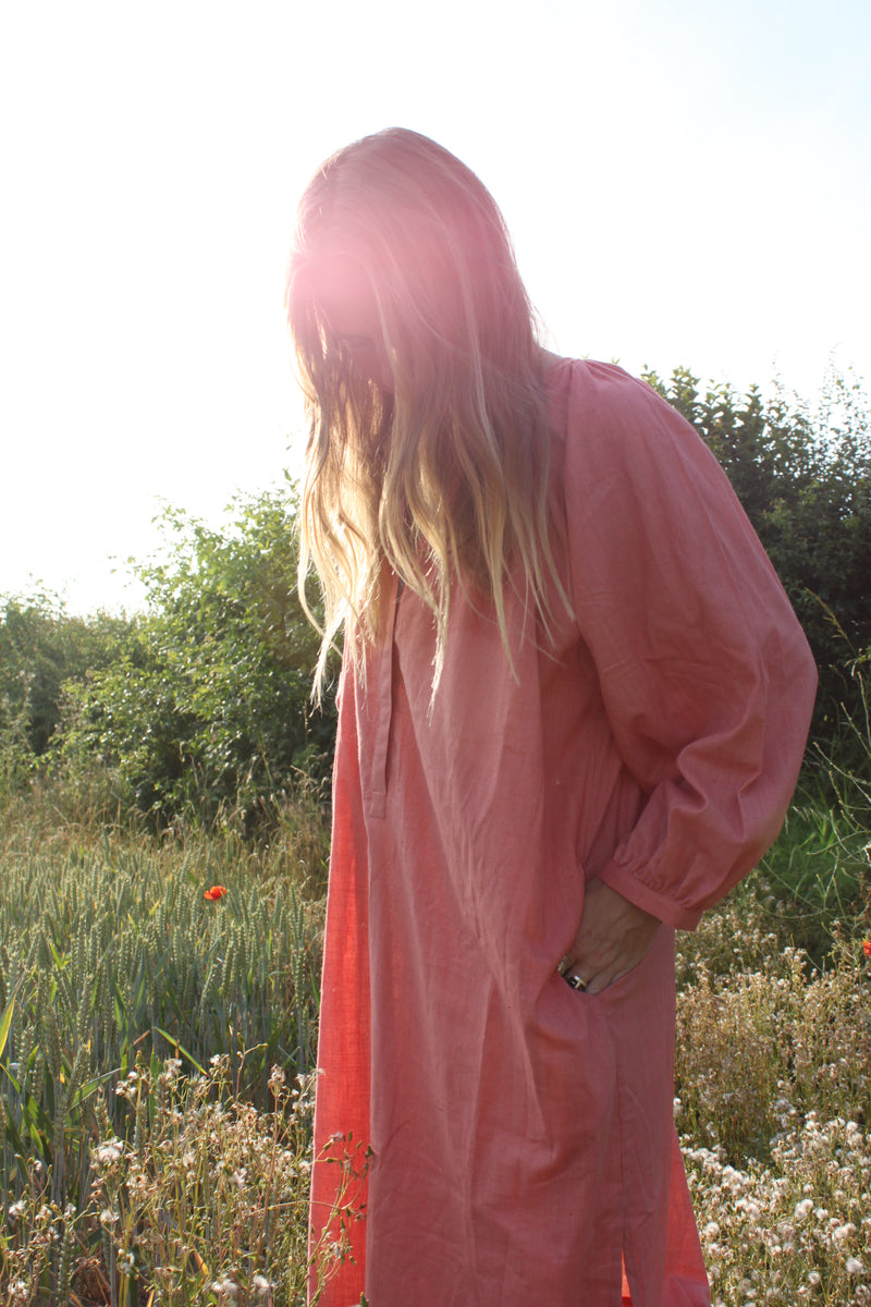 Grace Dress - Terracotta Pink