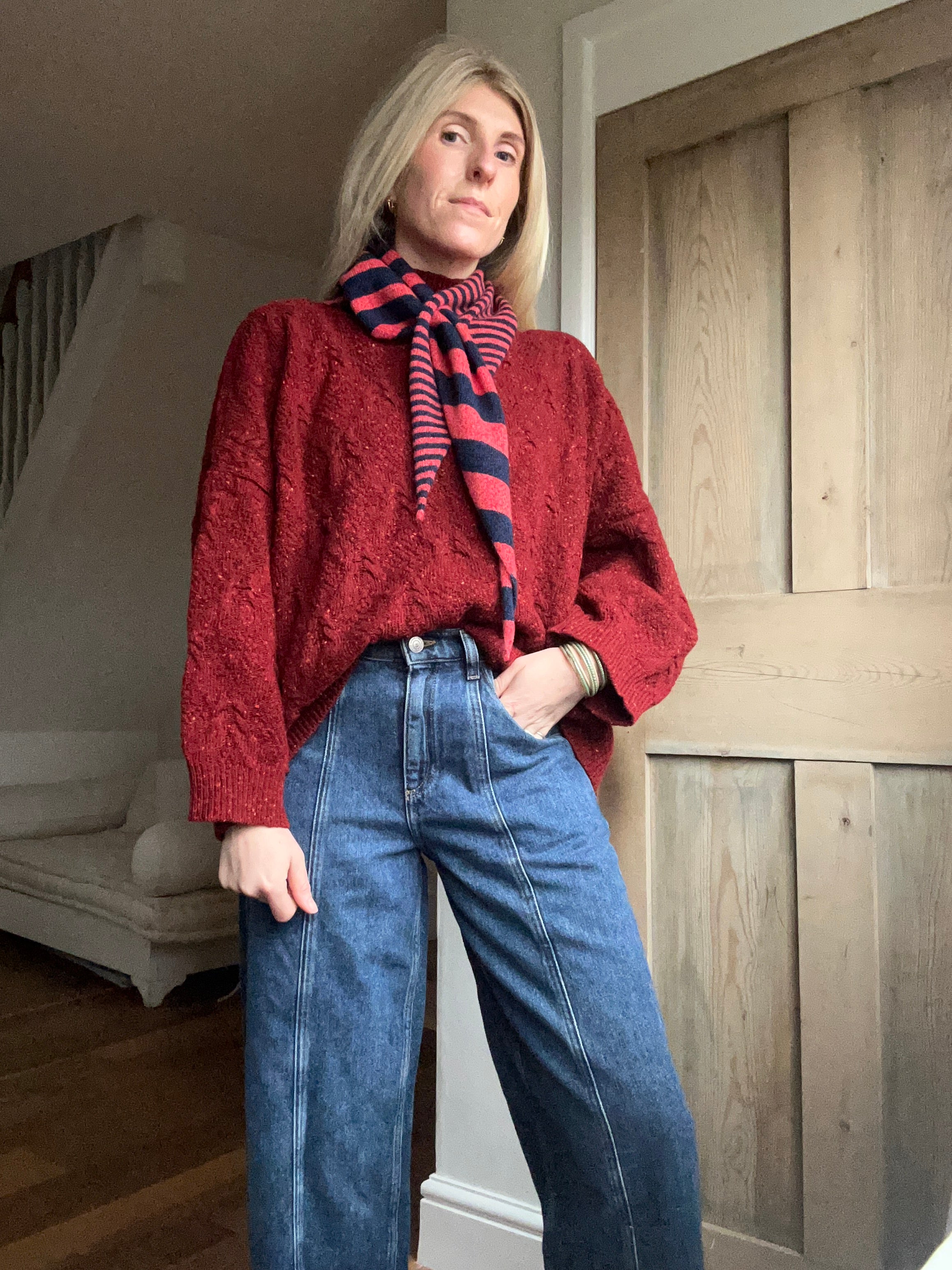 Notgrove Neckerchief - Blackberry