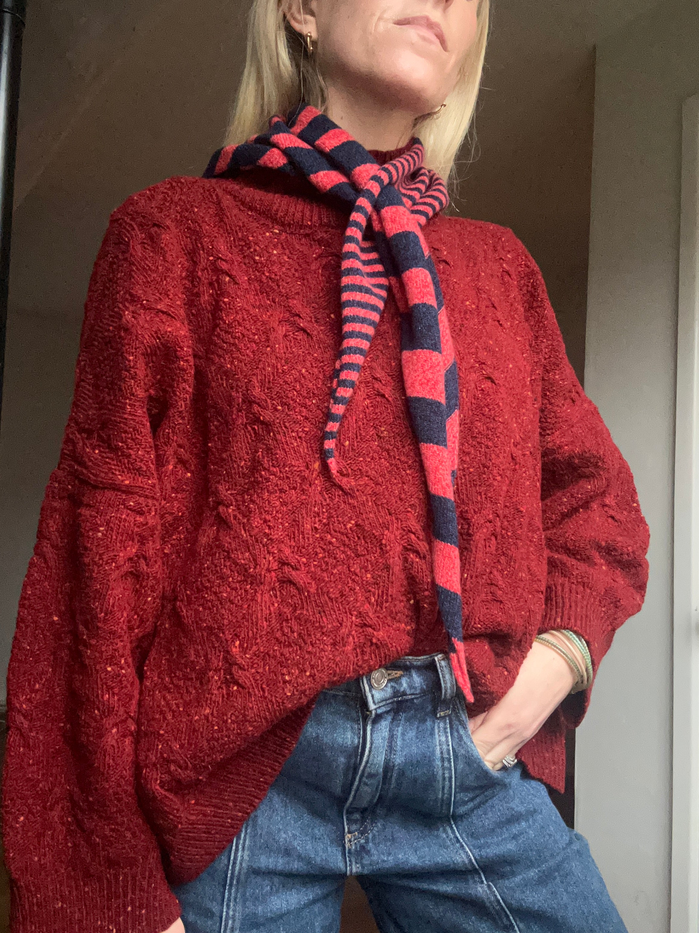 Notgrove Neckerchief - Blackberry