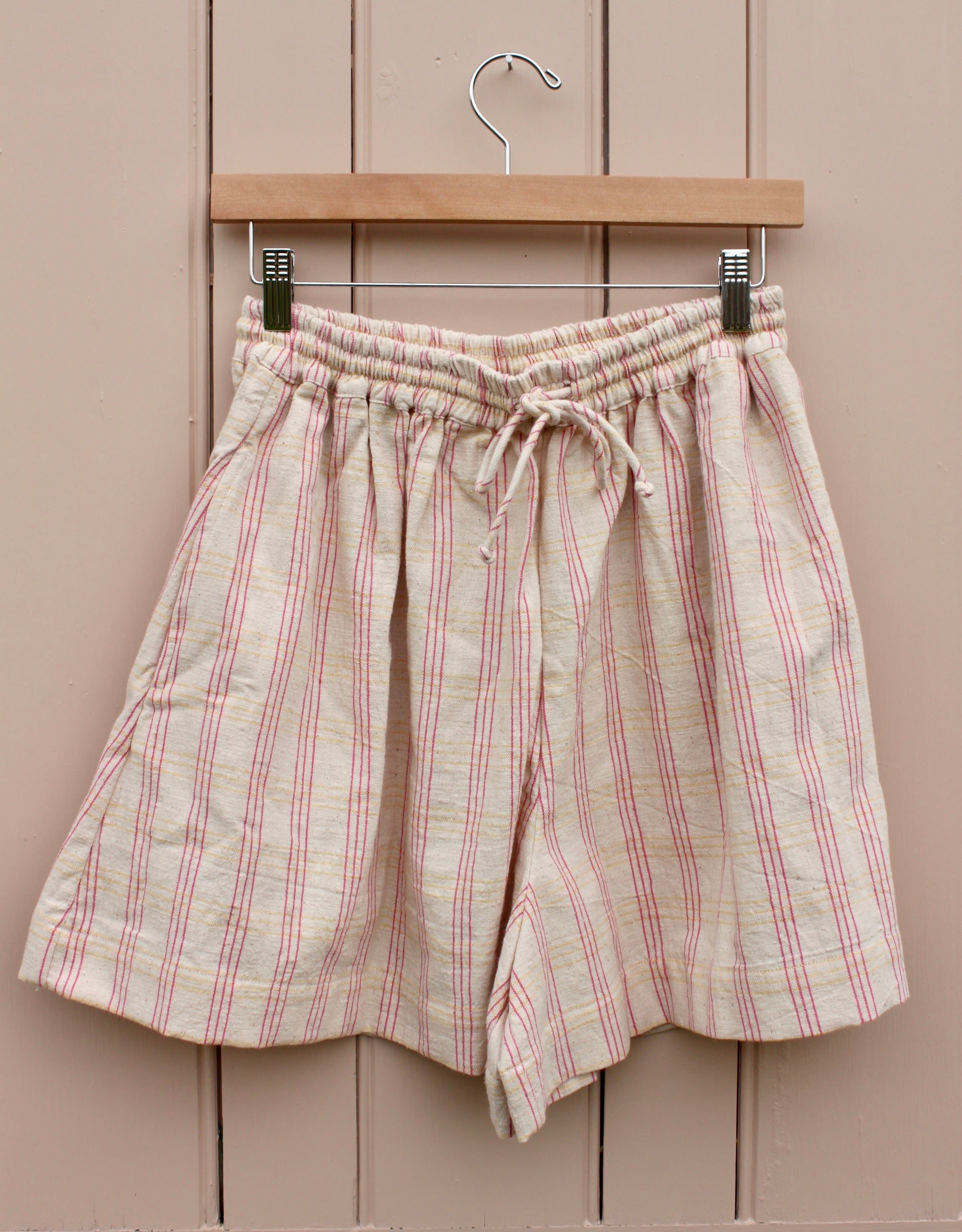 Luchia Shorts (pink over yellow)